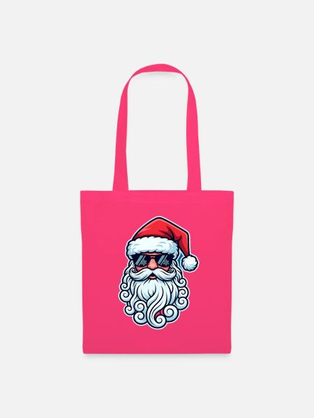 Cooler Santa mit Sonnenbrille - Stoffbeutel - Azalea