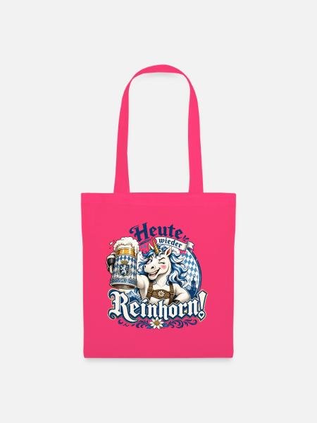 Heute wieder Reinhorn Design - Stoffbeutel - Azalea