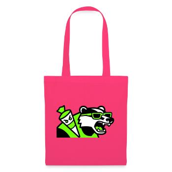 Dachs Schultuete Maskottchen - Stoffbeutel - Azalea - Vorne