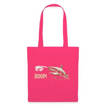 Funny Shark Boop The Snoot Animal Humor - Stoffbeutel - Azalea - Vorne