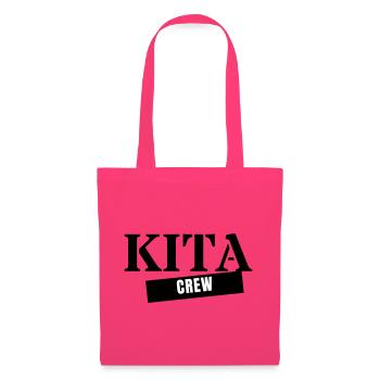 Kita Crew - Don pour l’éducatrice d’équipe de maternelle - Sac en tissu - rose azalée - Devant