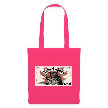 Ramen-Rebellenkatze - Stoffbeutel - Azalea - Vorne
