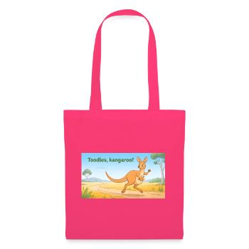 TOODLES KANGAROO - Stoffbeutel - Azalea - Vorne