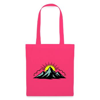 Mountains Clouds Peaks - Tote Bag - azalea - Front