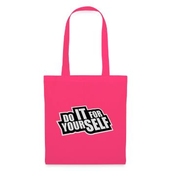 Do It For Yourself Inspirierend Selbstliebe Zitat - Stoffbeutel - Azalea - Vorne