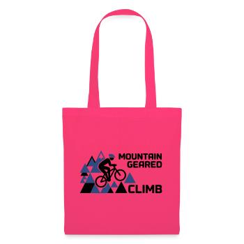 Mountain Bike Climb Mountains Saying - Tote Bag - azalea - Front