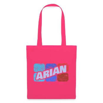 Geschenk für Arian - Stoffbeutel - Azalea - Vorne