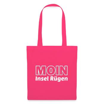 MOIN Insel Rügen Logo - Stoffbeutel - Azalea - Vorne