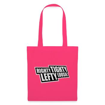 Righty Tighty Lefty Loosie Funny DIY Logo - Tote Bag - azalea - Front