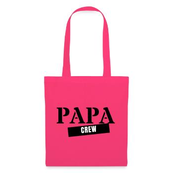 Dad Crew - Father Father's Day Family Matching Look - Tote Bag - azalea - Front