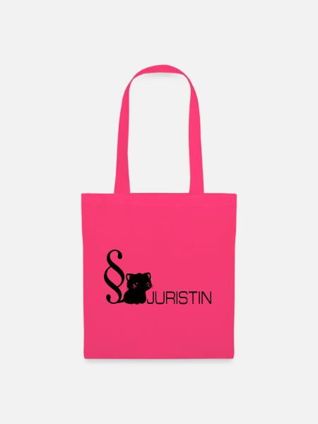 Jura Katze Juristin - Stoffbeutel - Azalea