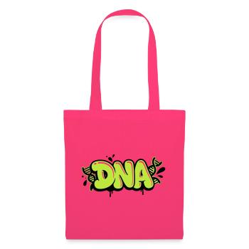 Graffiti de lettrage ADN - Sac en tissu - rose azalée - Devant