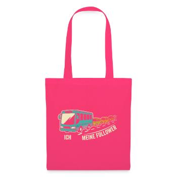 Busfahrer Ich Und Meine Follower Kolonne Lustiger - Stoffbeutel - Azalea - Vorne