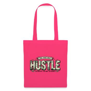 Hustle-Banknoten-Mosaik - Stoffbeutel - Azalea - Vorne