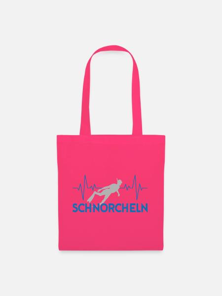 Schnorcheln Herzschlag - Stoffbeutel - Azalea