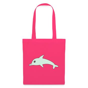 Dauphins dauphins - Sac en tissu - rose azalée - Devant