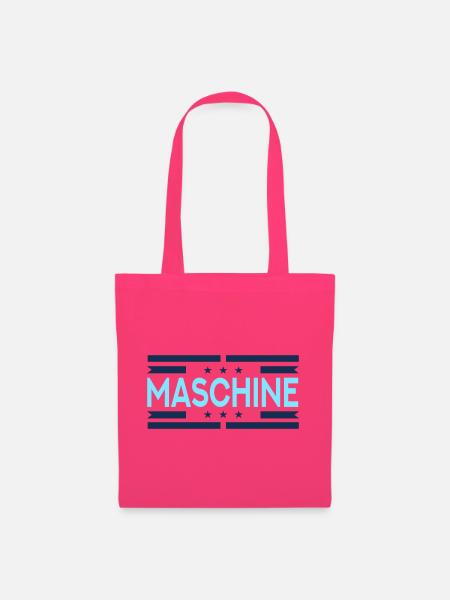 Maschine - Stoffbeutel - Azalea