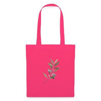Olivenzweig Aquarell - Stoffbeutel - Azalea - Vorne
