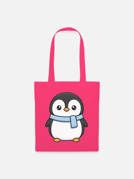 Pinguin - Stoffbeutel - Azalea