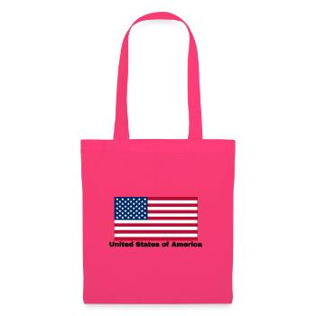 USA Fahne - Stoffbeutel - Azalea - Vorne