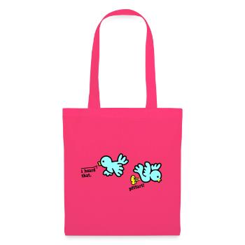 when birds fart - Tote Bag - azalea - Front