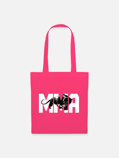 MMA Design mit einer Raubkatze - Stoffbeutel - Azalea