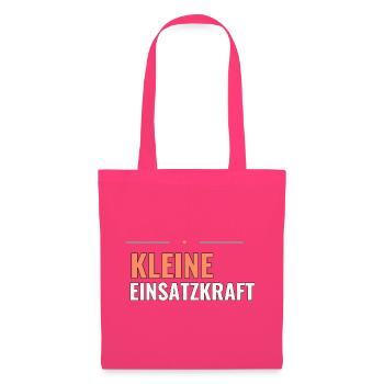 Kleine Einsatzkraft – Baby & Kinder Shirt - Stoffbeutel - Azalea - Vorne