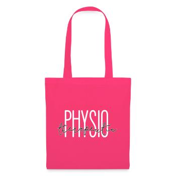Stilvolles Design für die Physiotherapeutin - Stoffbeutel - Azalea - Vorne