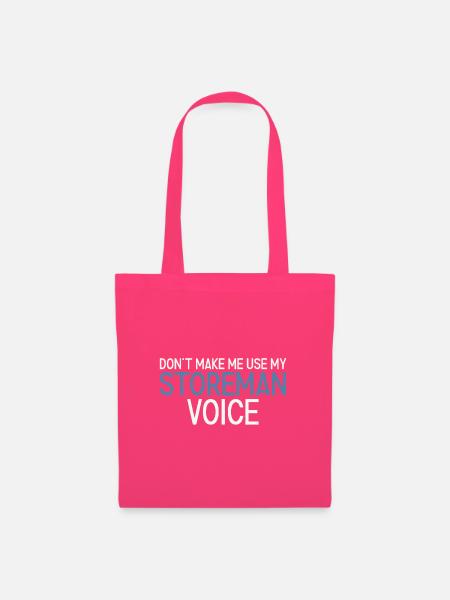 Storeman Voice - Stoffbeutel - Azalea