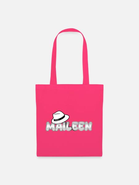 Vorname Maileen - Stoffbeutel - Azalea