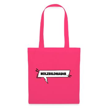 Holzbildhauer als Ausbildung - Stoffbeutel - Azalea - Vorne