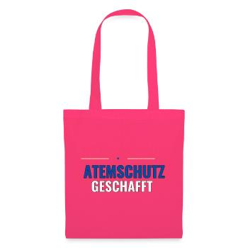 Jugendfeuerwehr Shirt – Atemschutz geschafft - Stoffbeutel - Azalea - Vorne