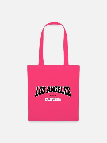 Los Angeles College Stil - Stoffbeutel - Azalea