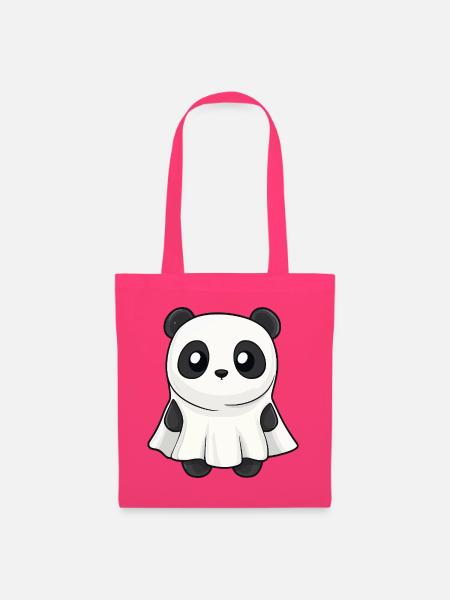Panda Halloween Geist - Stoffbeutel - Azalea
