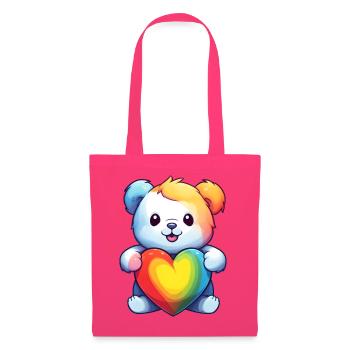 Love is a Bear Necessity - Tote Bag - azalea - Front
