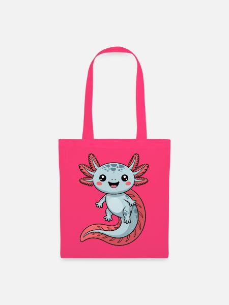 Axolotl - Stoffbeutel - Azalea
