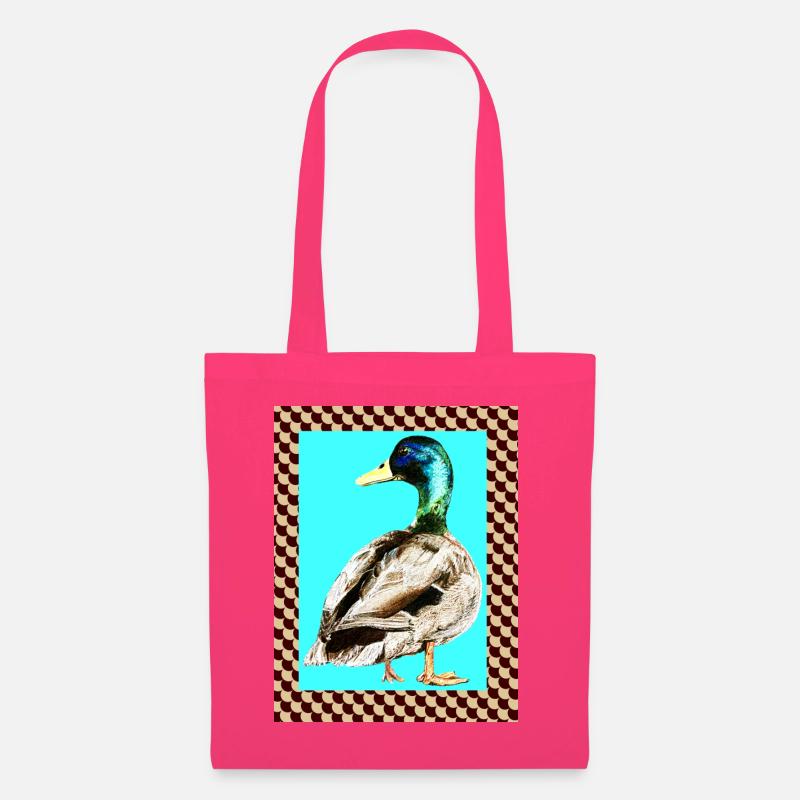 Ente fishtale - Stoffbeutel - Azalea