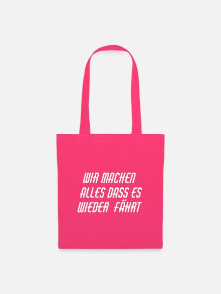 Werkstatt Slogan - Stoffbeutel - Azalea