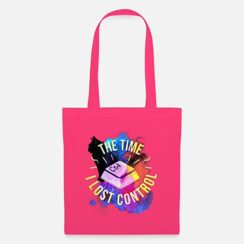 The time no control Ctrl Art Design - Tote Bag - azalea
