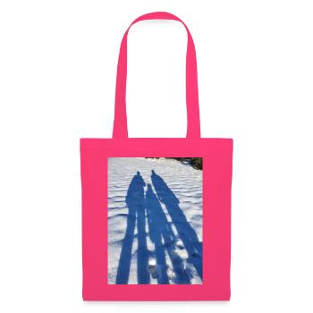Winterschatten im Duo auf Schnee - Stoffbeutel - Azalea - Vorne