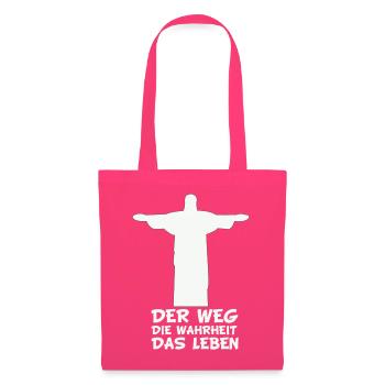 Der Weg Die Wahrheit Das Leben - Stoffbeutel - Azalea - Vorne