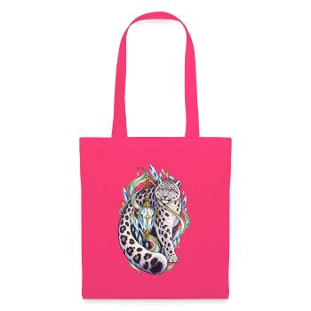 Kristall Leopard Fabelwelt - Stoffbeutel - Azalea - Vorne