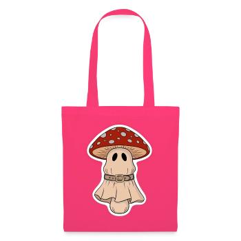 Kleiner Halloween Pilz mit rotem Hut - Stoffbeutel - Azalea - Vorne