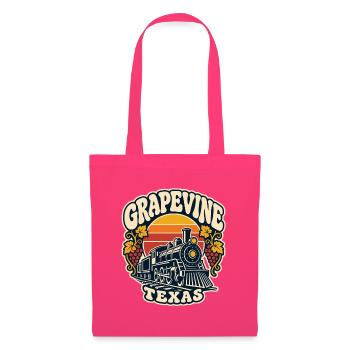 Grapevine Texas Zug Retro - Stoffbeutel - Azalea - Vorne