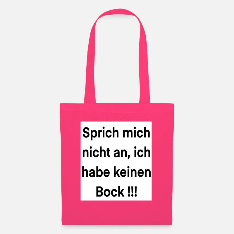 Keinen Bock! - Stoffbeutel - Azalea