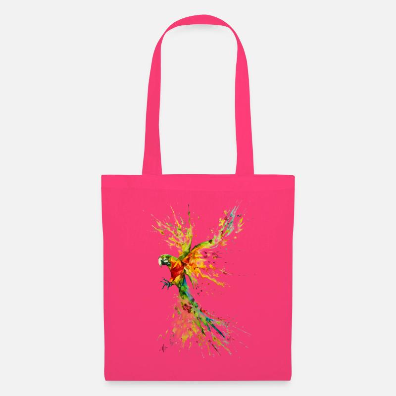 Papagei - Stoffbeutel - Azalea
