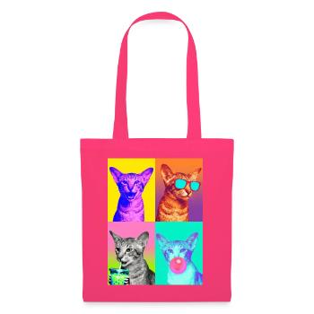 Katzen Orientalisch Kurzhaar Katze - Stoffbeutel - Azalea - Vorne