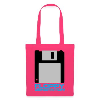 Floppy Generation 3.5 - Tote Bag - azalea - Front