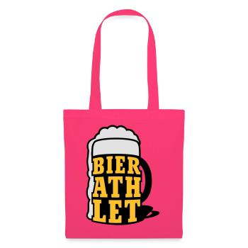 Bierathlet | Beer | Bier - Tote Bag - azalea - Front