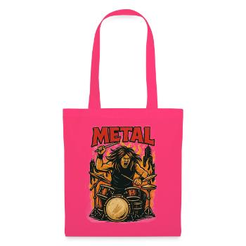 Metal Beater - Stoffbeutel - Azalea - Vorne